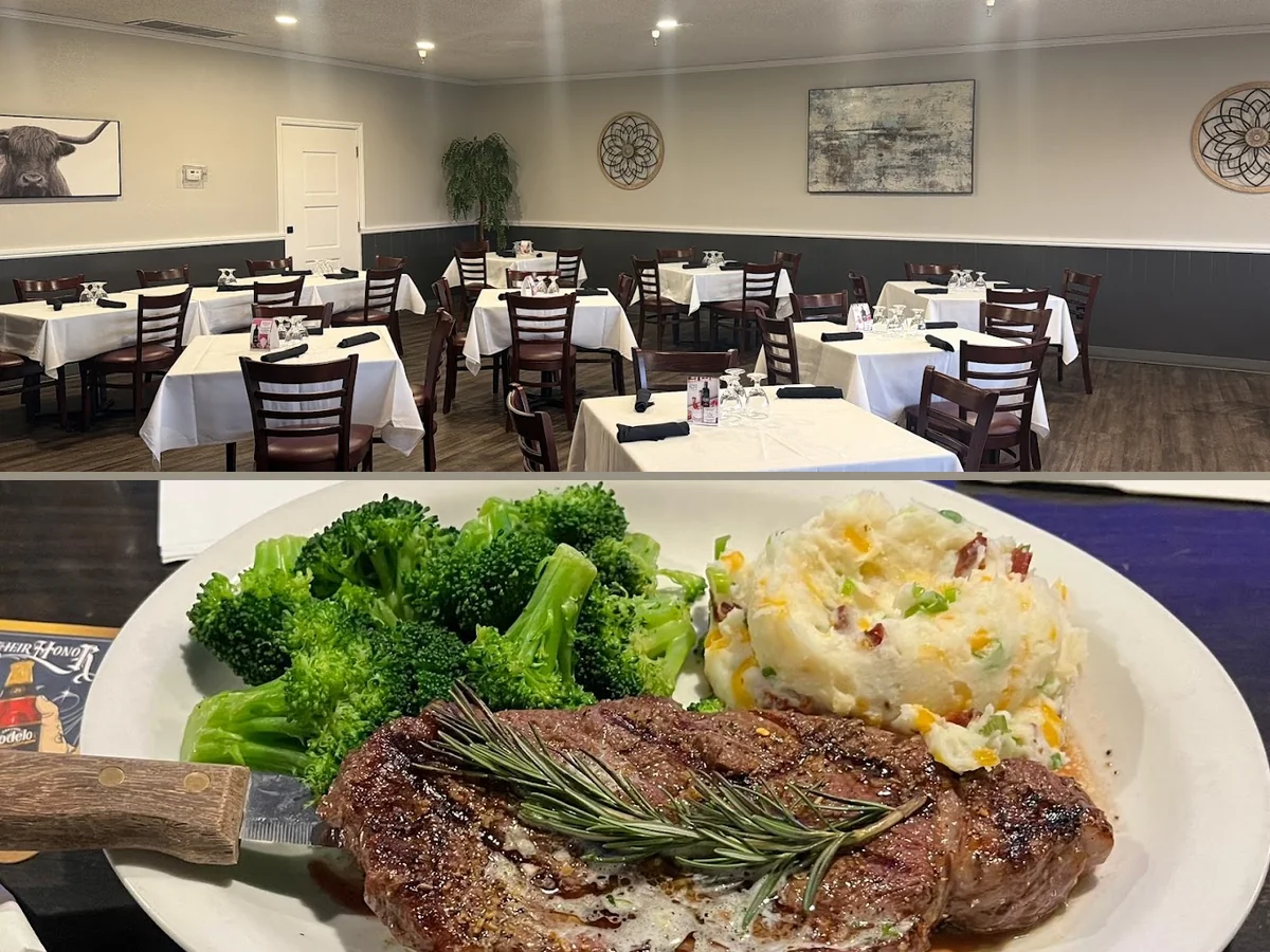 Steaks, Breakfast, and Bar Service